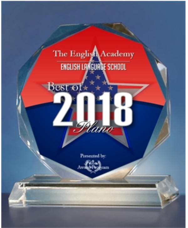 Best of Plano 2018 Award